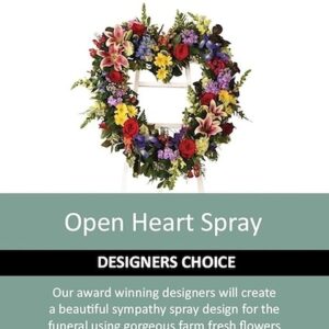 Designer's Choice Open Heart Spray