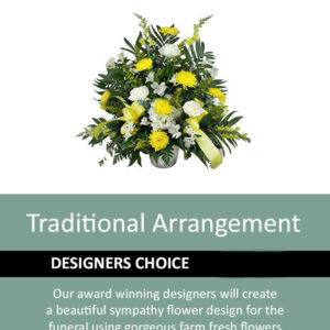 Designer's Choice- Traditional Arrangement