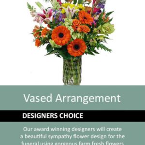 Designer's Choice- Vased Arrangement
