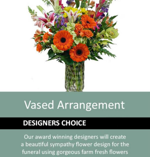 Designer's Choice- Vased Arrangement