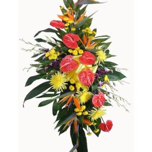 Tropical Paradise Standing Spray